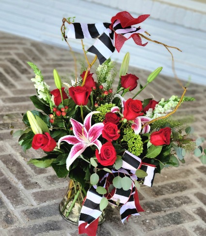 Straight from the Heart  Floral arrangement