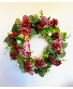 Strawberries and Roses Silk Wreath