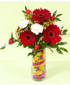 Strawberry Fields Vase Design