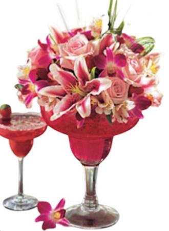 Strawberry Floral Margarita Everyday in Granada Hills, CA | GRANADA HILLS FLOWERS Strawberry Floral Margarita Everyday in Granada Hills, CA | GRANADA HILLS FLOWERS