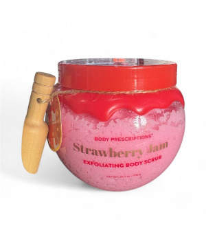 Strawberry Jam Exfoliating Body Scrub Gift Item