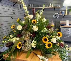 Strength & Honor Casket Spray