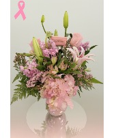 Strength in PINK  By Enchanted Florist of Cape Coral 