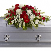 Strength & Wisdom Casket Spray