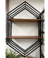 Stretched Hexagon Shelf 