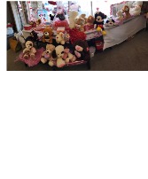 Stuffed animals With or without flowers