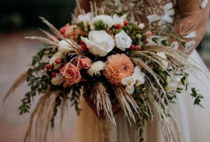 Stunning Fall Bouquet Bridal In