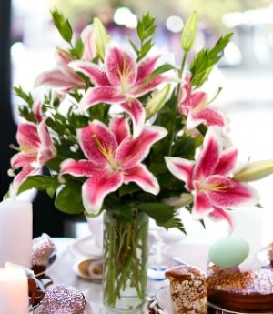Stunning Lilies Floral Arrangement