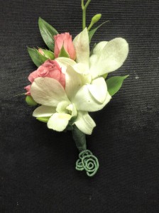 Stunning Orchid Boutonniere Prom or Wedding in Colts Neck, NJ | A COUNTRY FLOWER SHOPPE AND MORE
