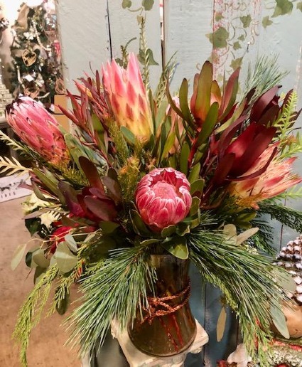 Stunning Protea  Tropical Arrangement