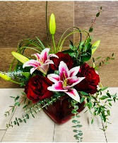 Stunning Rose and Lily Bouquet 