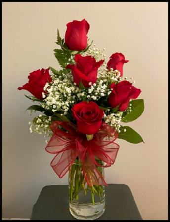 Stunning Six Arrangement in Merrimack, NH - Merrimack Flower Shop ...