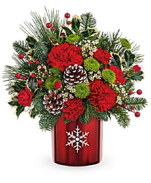 Stunning Snowflake Bouquet Christmas/Winter