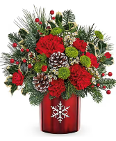 Stunning Snowflake fresh floral