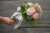 Stunning & Sweet Roses Handheld Bouquet