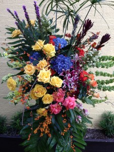 Stylized Jewel Tones Easel