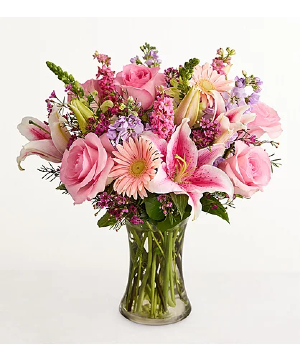 Subdued Pinks Vase