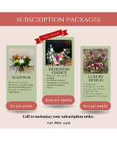 Subscription flower box Arranged Flowers