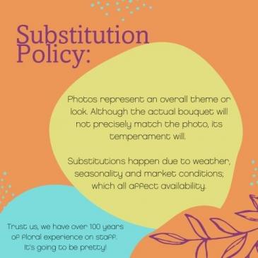 Substitution Policy  in Birmingham, AL | Hoover Florist