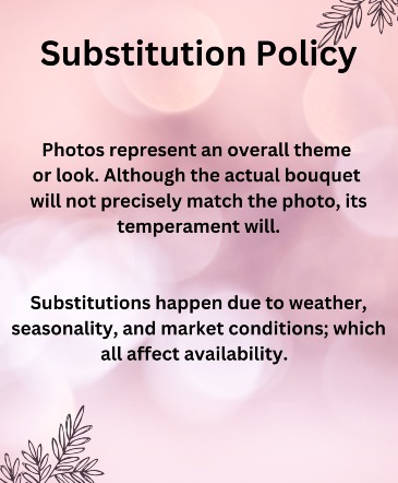 Substitution Policy  in Long Beach, MS | Forget-Me-Not Florist