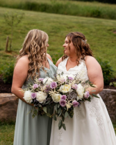 Succulent Bridal and Bridesmaid Bouquets  Spring Bouquets 
