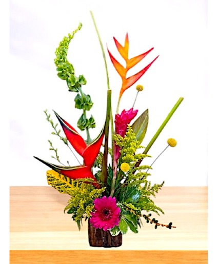 Slice of the Jungle Vase Arrangement