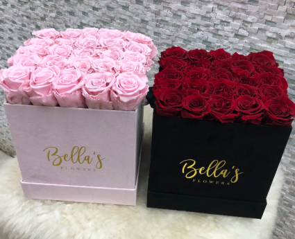 SUEDE COLLECTION - ETERNAL ROSES PRESERVED ROSES
