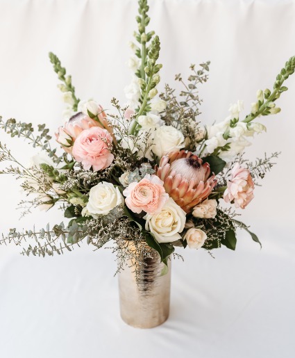 Sugar Plum Blossoms Vase Arrangement