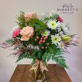 Sugar Plum Blush Vase Arrangement