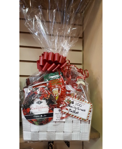 Sugarplum Christmas Basket Gift Basket