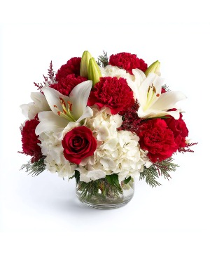 Sugarplum Snowfall Arrangement