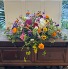 Summer at the Farm casket Spray