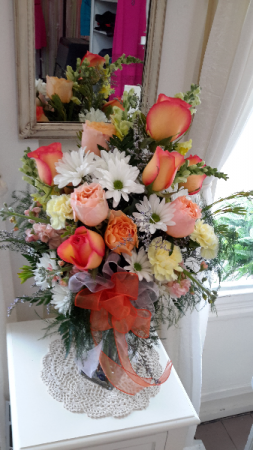 Summer bright Roses and daisy's