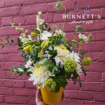 Summer Buzz Arrangement in Kelowna, BC | Burnett's Florist Summer Buzz Arrangement in Kelowna, BC | Burnett's Florist