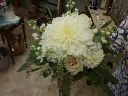 Summer Dahalia Bridal Bouquet