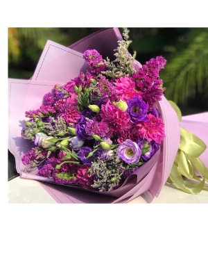 Summer European bouquet  Hand tied bouquet