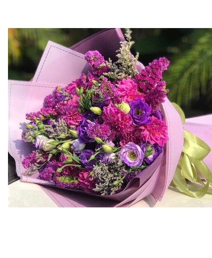 Summer European bouquet Hand tied bouquet