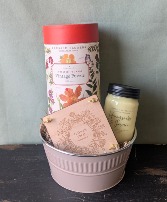 Summer Flowers Gift Basket 