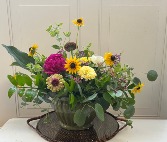 Summer Garden  Ceramic Arrangement