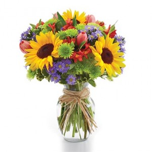 Summer Garden Floral Arrangement