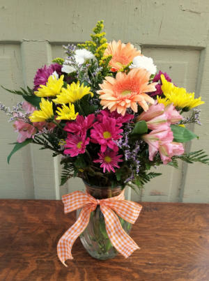 Summer Garden Vase Arrangement