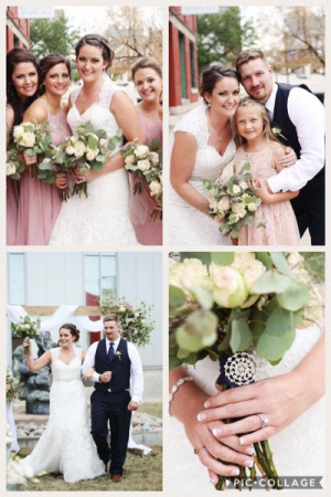 Summer Ivory Bouquets Wedding