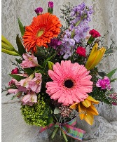 Summer joy fresh arrangement