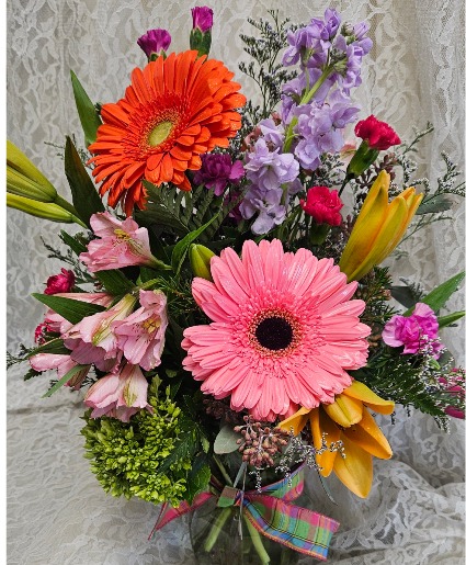 Summer joy fresh arrangement