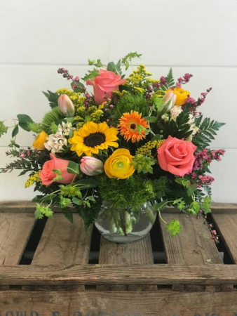 Summer Meadow Floral Arrangement