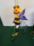 Summer Metal Bee On Trike