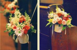 Summer Pail Wedding Aisle Decor in North Adams, MA | MOUNT WILLIAMS GREENHOUSES INC Summer Pail Wedding Aisle Decor in North Adams, MA | MOUNT WILLIAMS GREENHOUSES INC