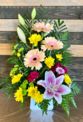 Summer song  Fresh flower arrangement 