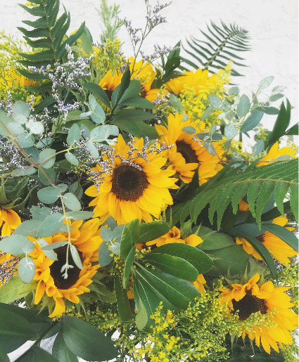 Summer Sunshine Sunflower Bouquet