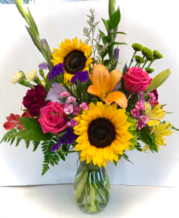 Summer Sunflower Custom Made by Petal Pusher